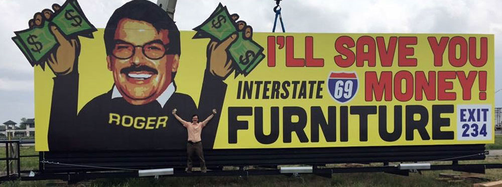 Interstate Furniture Roger Billboard
